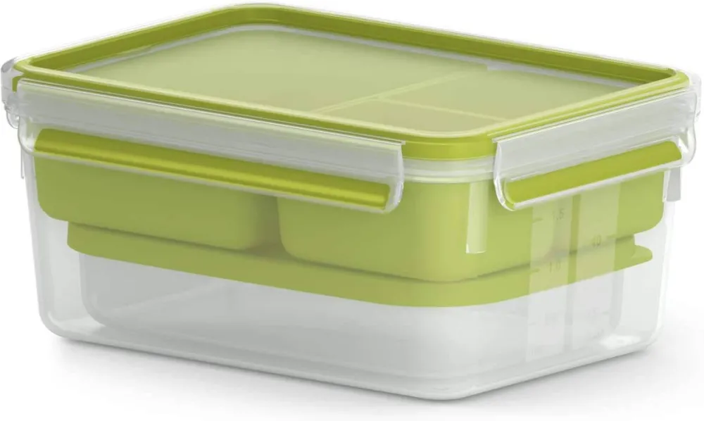 Emsa Clip&Go Food Storage Box green 2,3 L