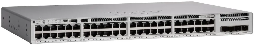 Switch Cisco Catalyst 9200 48-port 8xmGig PoE+, Network Essentials