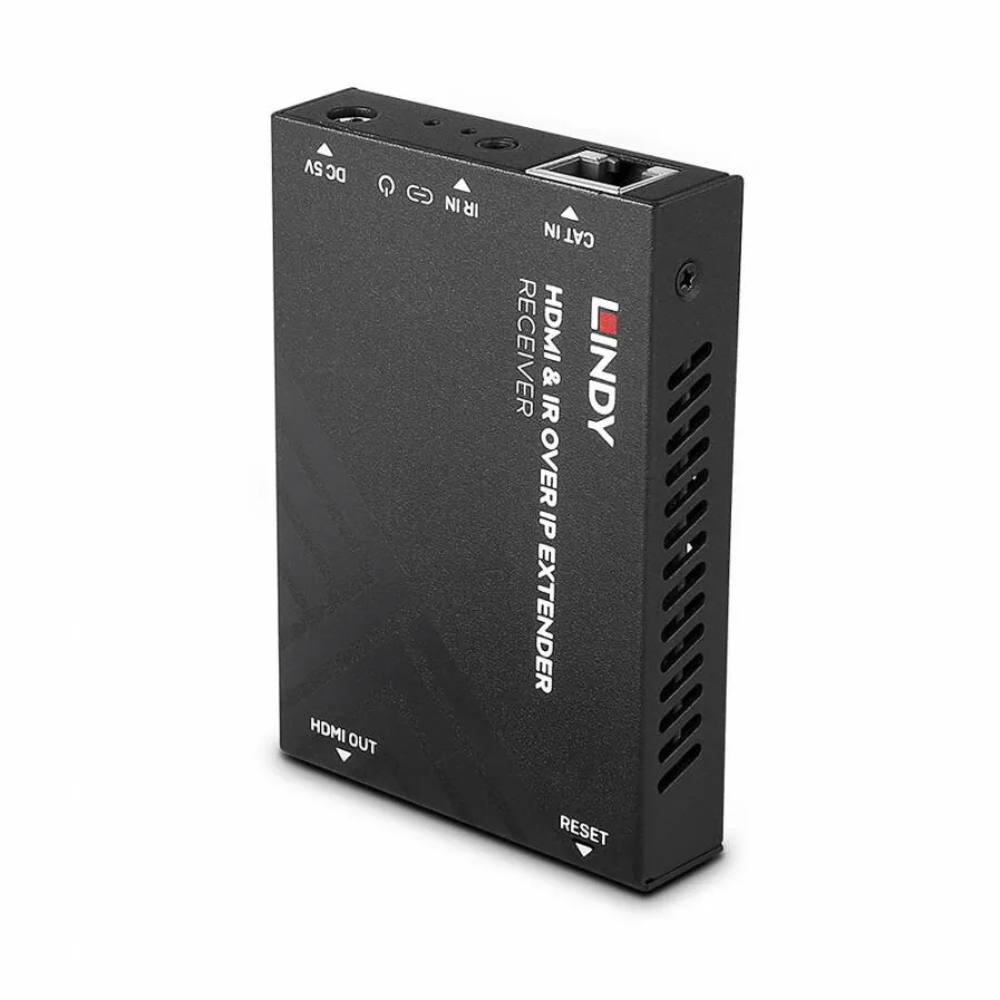 Adaptor Lindy Extender HDMI & IR + IP Receiver