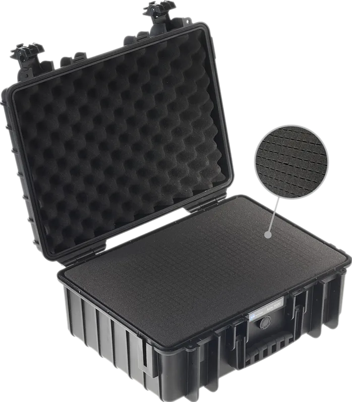 BW Outdoor Cases Type 5000 / Black (pre-cut foam)