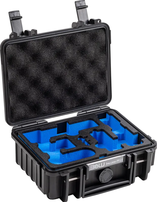 Valiza rigida BW tip 500 pentru DJI Osmo Pocket 3 Creator Combo, neagra