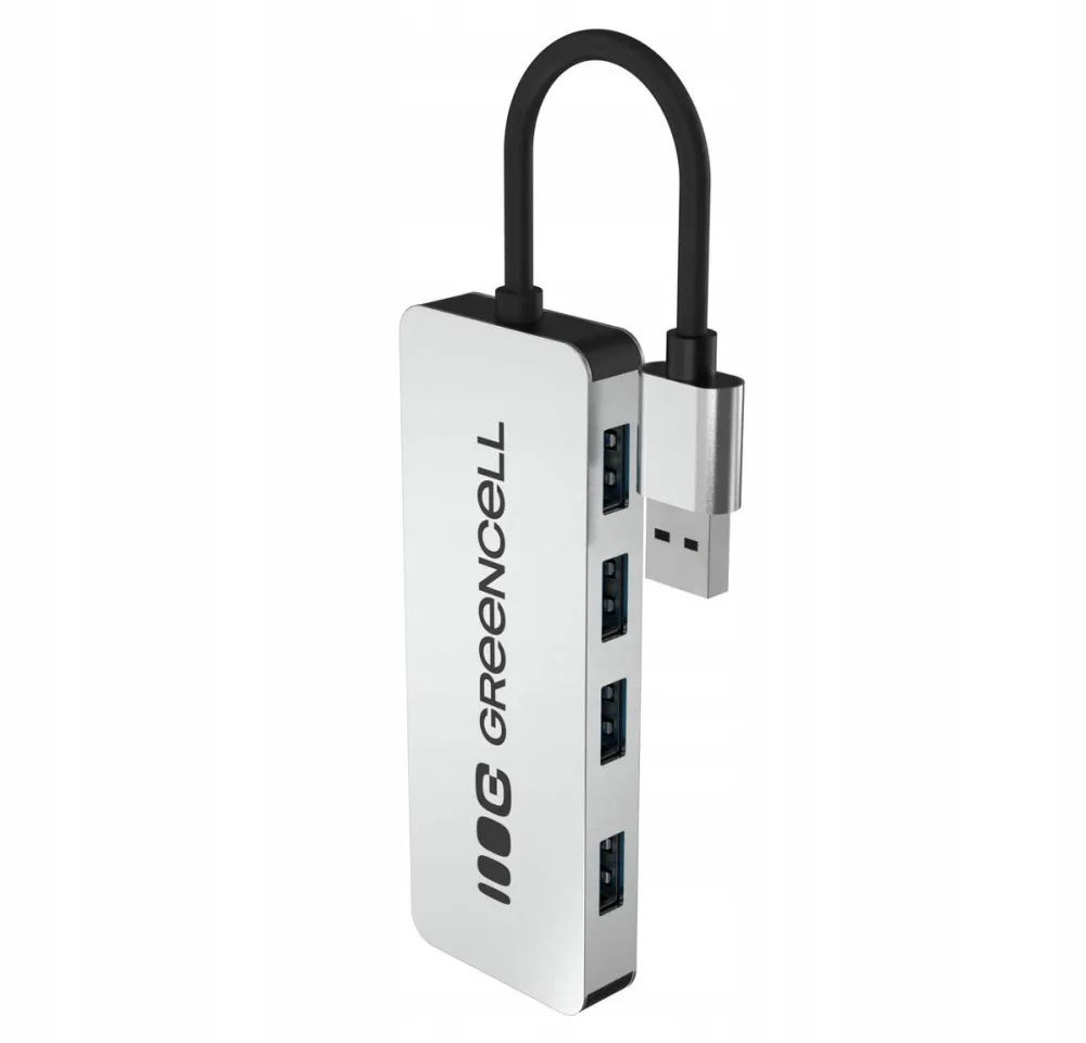 Green Cell HUB Basic USB-A do 4x USB-A 3.0