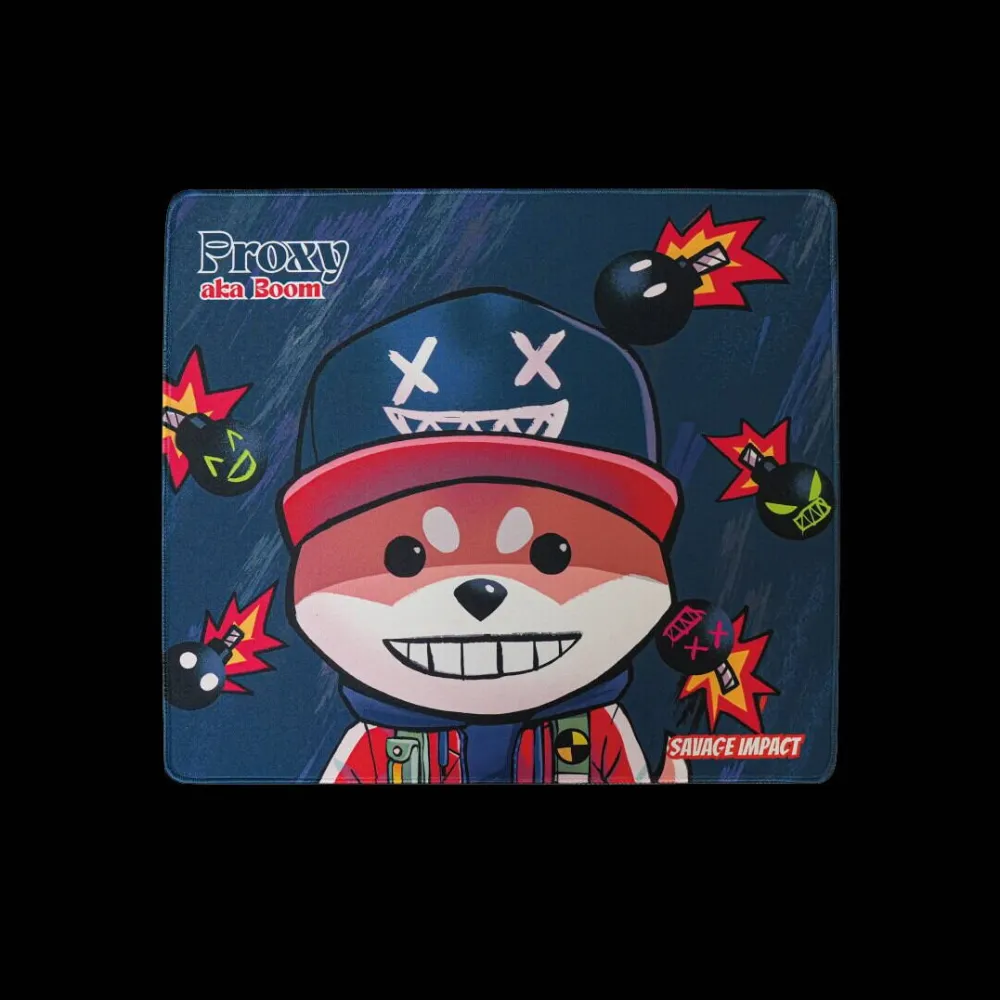 Mouse pad A4Tech gaming, Bloody "BP-45" Proxy Boom Ink, cauciuc si material textil, 452 x 400 x 5 mm