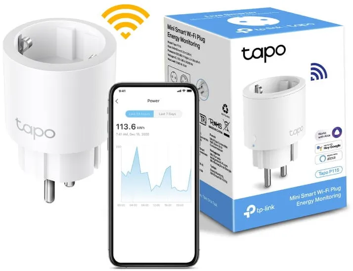 TP-Link TAPO Tapo P115 (1 Piece) Smart Wi-Fi Socket