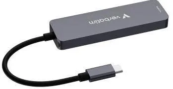 Hub USB VERBATIM USB-C Essentials Multiport Hub – 4 Ports
