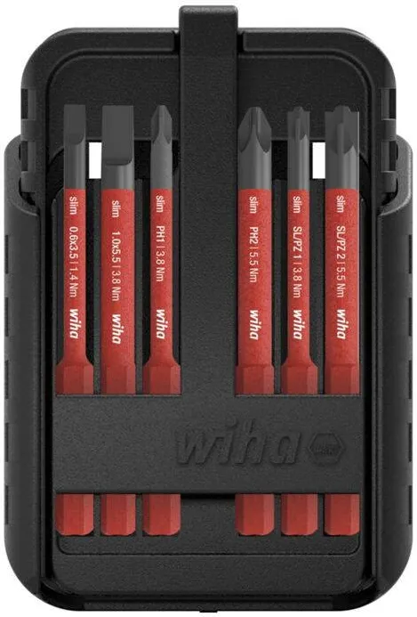 Set Biti Wiha slimBit electric 43162
