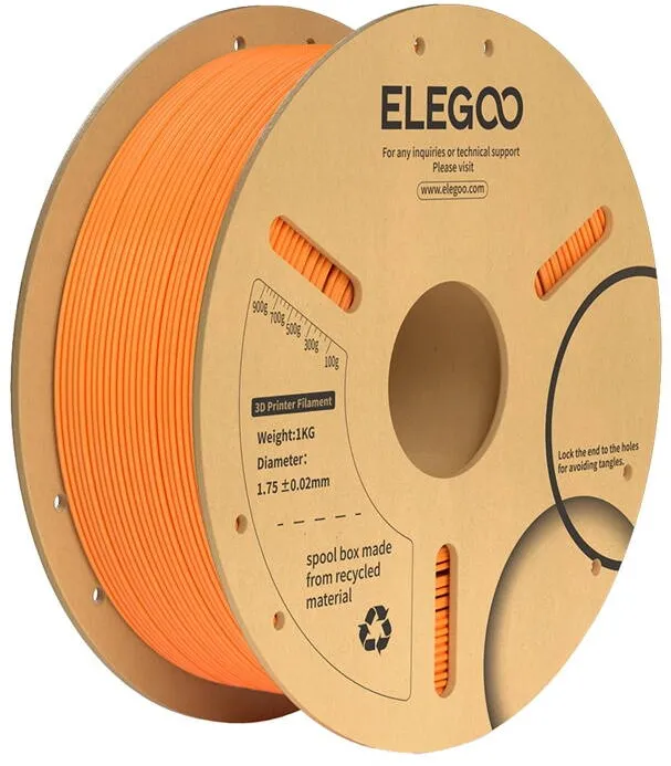 Elegoo PLA+ Filament (Orange)