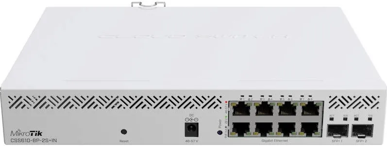 Switch MIKROTIK Gigabit CSS610-8P-2S+IN