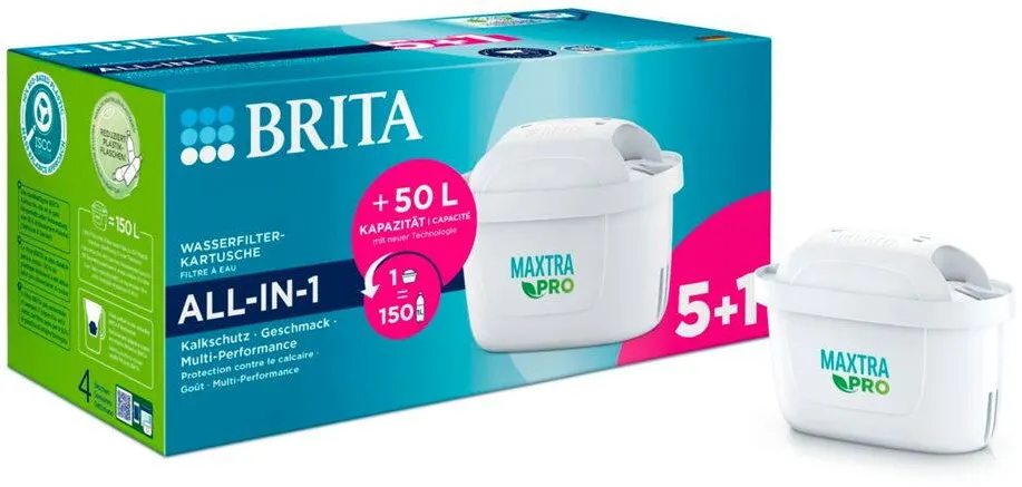 BRITA Pachet 5 + 1 MAXTRA PRO ALL-IN-1