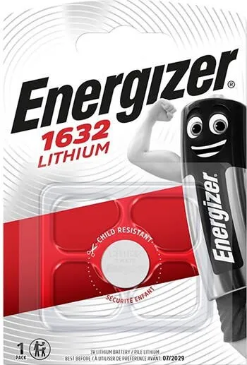 ENERGIZER Battery specialized lithium CR1632 3V 1 piece