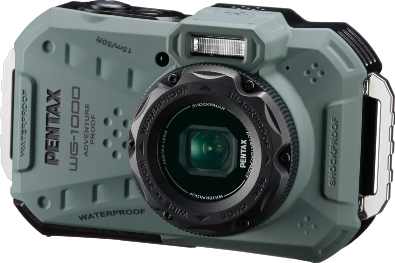 Aparat foto compact Pentax WG-1000 olive