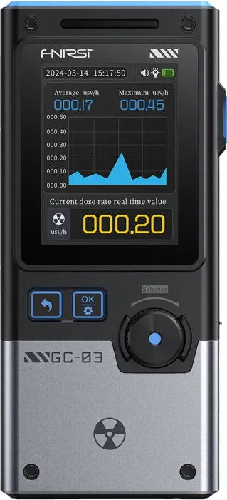 FNIRSI Multifunctional Ionizing Radiation Detector GC-03 BK