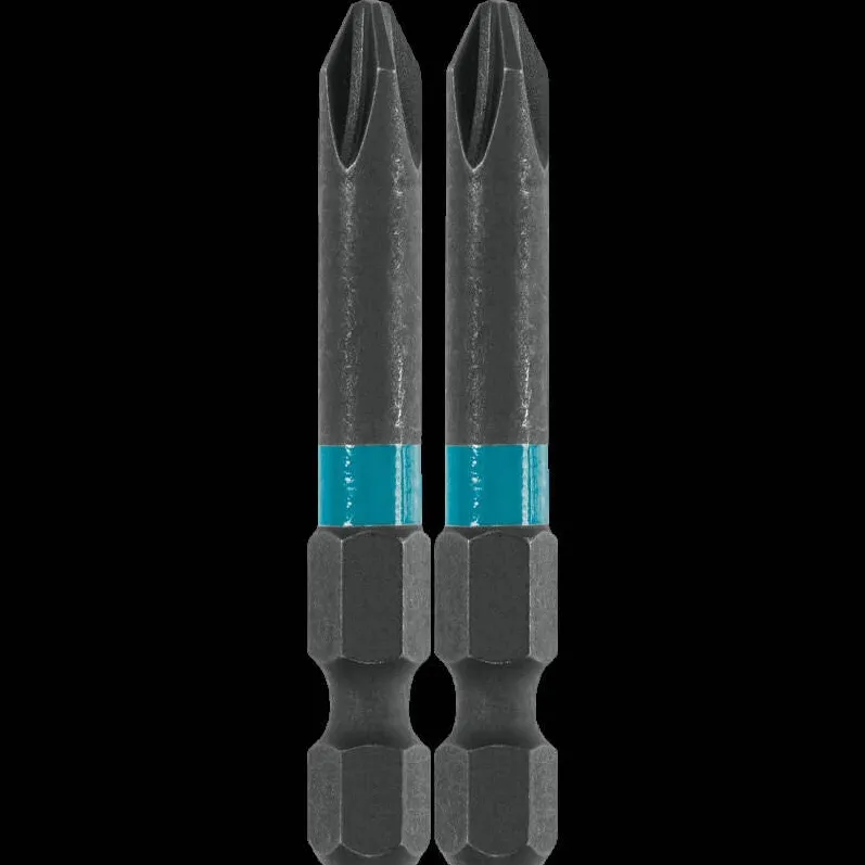 Makita Set de 2 biti de impact, Makita, Impact Black, PZ2x50mm