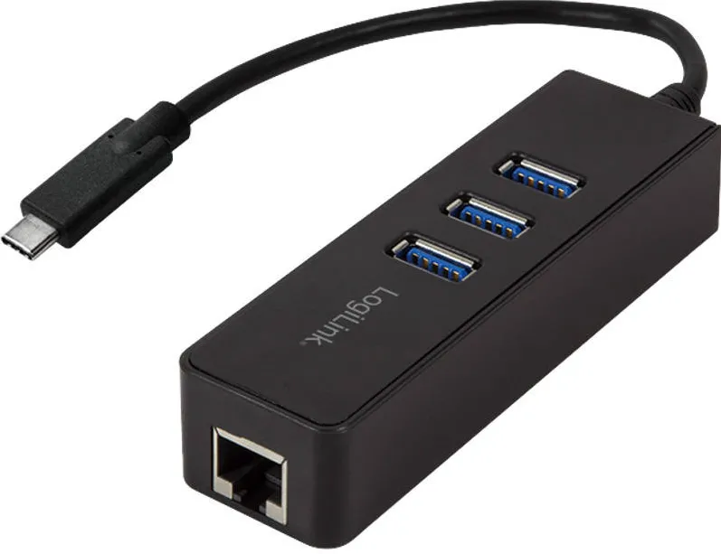 Hub USB Logilink UA0283 USB 3.0 Black