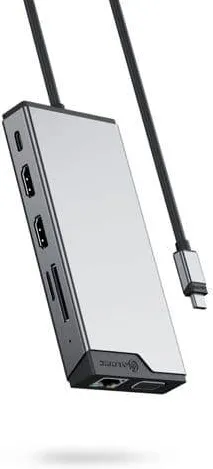Docking Station Alogic 12-in-1 USB-C PD DV3 Triple Display Docking Station