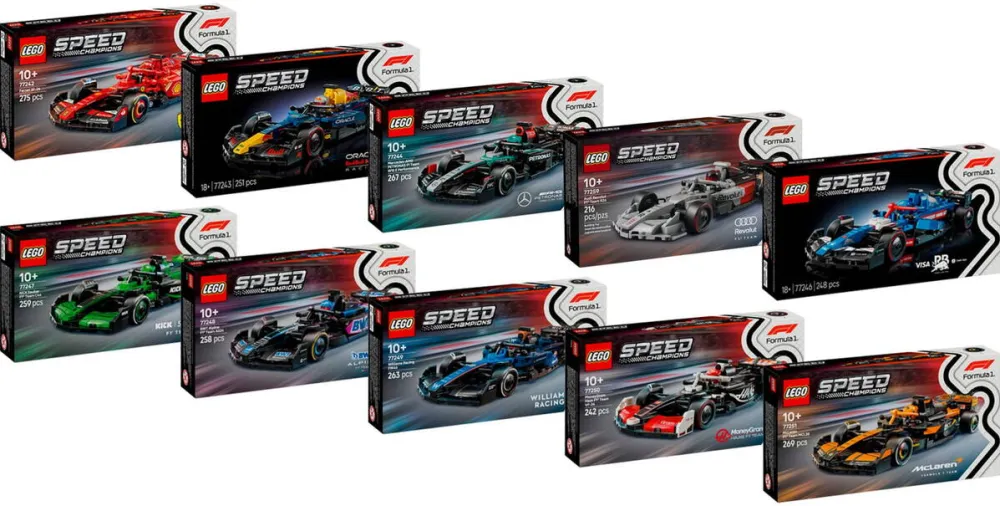 LEGO Speed Champions Formula 1 Bundle