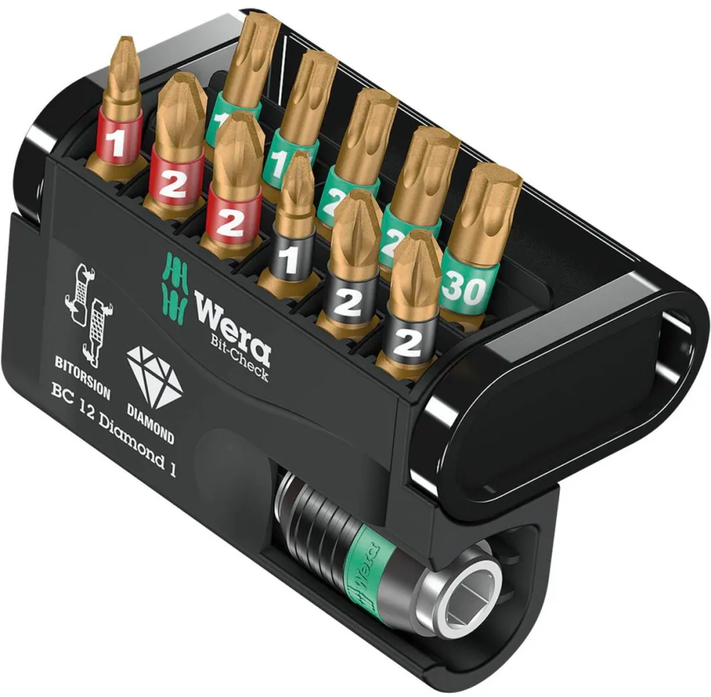 WERA Bit-Check 12 Diamond 1 Bit-Check