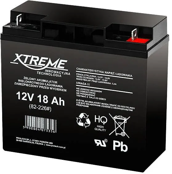 Blow Gel Baterie 12V 18Ah XTREME