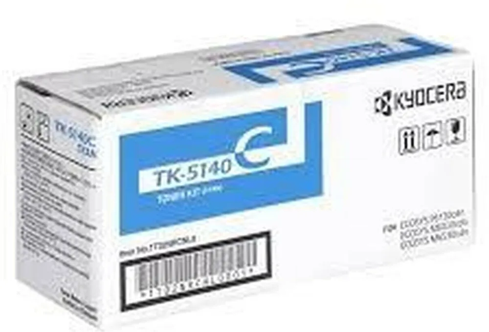 Toner imprimanta KYOCERA Cartus toner Kyocera Cyan TK-5140C ptr. ECOSYS M6030cdn, ECOSYS M6530cdn, ECOSYS P6130cdn, 5000pag