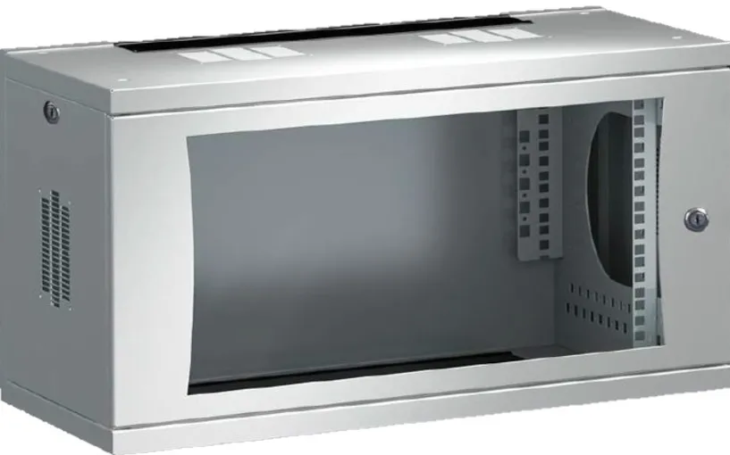 Rack Rittal FlatBox DK 6HE BxT 600x400mm Gri 19"