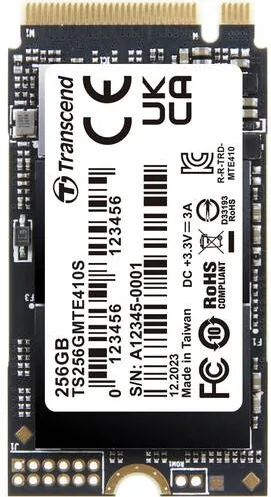 SSD Transcend MTE410S 256GB, PCI Express 4.0 x4, M.2 2242