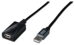 Digitus Cablu DA-73100-1, USB - USB, 10m, Black