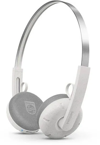Casti Over-Head Philips Casti wireless cu microfon Philips TAH2000WT/00, Bluetooth, alb, 80g