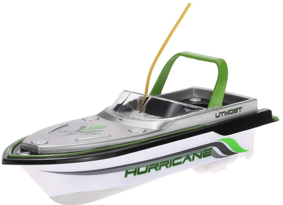Barca AMEWI Barca RC cu telecomanda Mini Speed Boot RTR Verde cu acumulator,135 mm