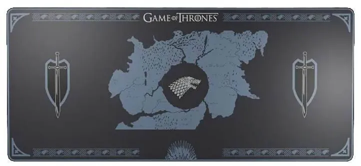 Mouse pad LEXIP Sp Game Of Thrones Wolf Stark XXL Albastru
