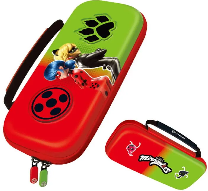 Accesoriu gaming HYPERKIN Husa Hyperkin Official Miraculous Hard Bug & Cat (switch/lite/oled) pentru Nintendo Switch