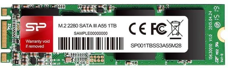 SSD SILICON-POWER A55 1TB, M.2 SATA, 560/530 MB/s