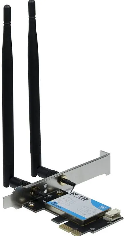 Placa de Retea Inter-Tech Adaptor PCI-express wireless si Bluetooth Inter-Tech Argus EP-132 WiFi 5
