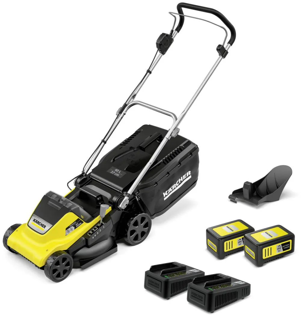 Karcher Masina de tuns iarba cu acumulator LMO 4-18 Dual Battery Set