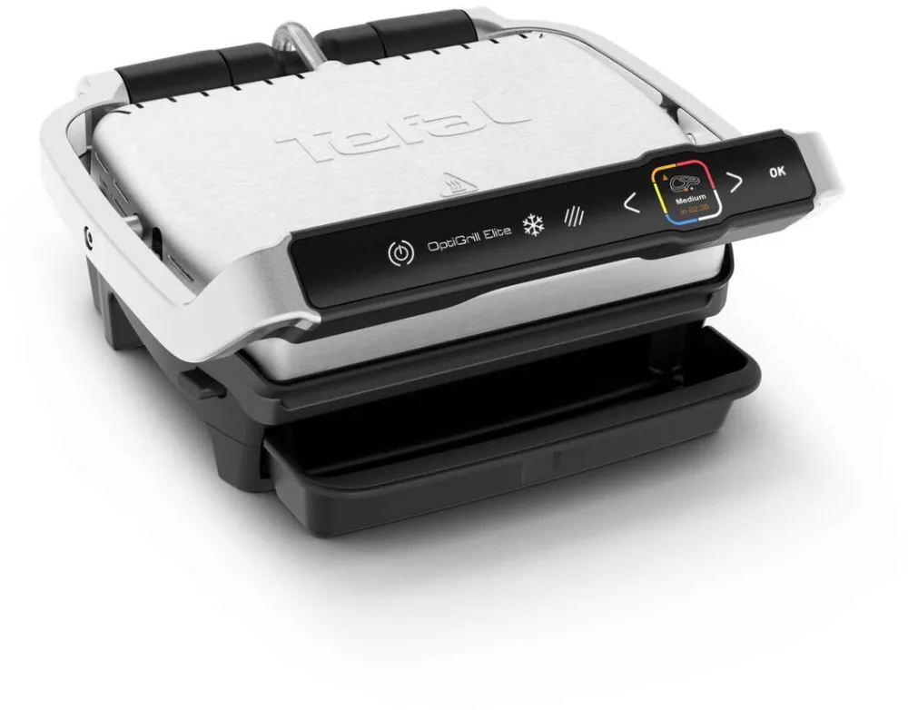 Gratar Electric TEFAL OptiGrill Elite GC750D