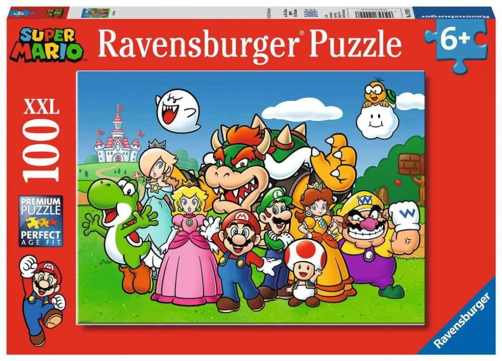 Puzzle Ravensburger 100 Piese XXL Super Mario