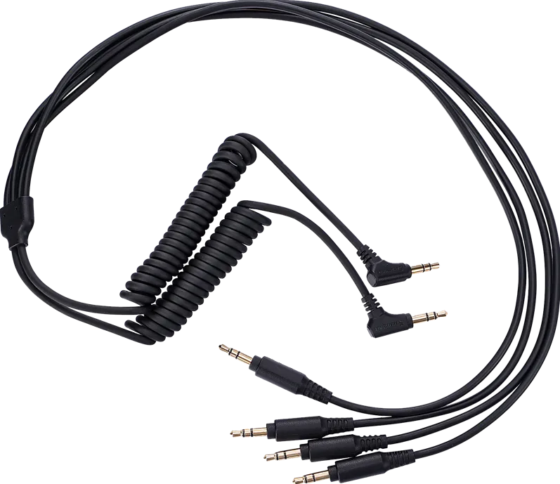 Microfon SARAMONIC Saramonic Cable SR-C2019 Dual 3.5mm TRS Male to Four 3.5mm TRS Male Cable