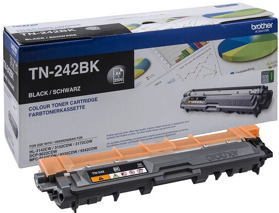 Toner imprimanta Brother Toner pentru imprimanta Brother, 2500 Pagini, Negru
