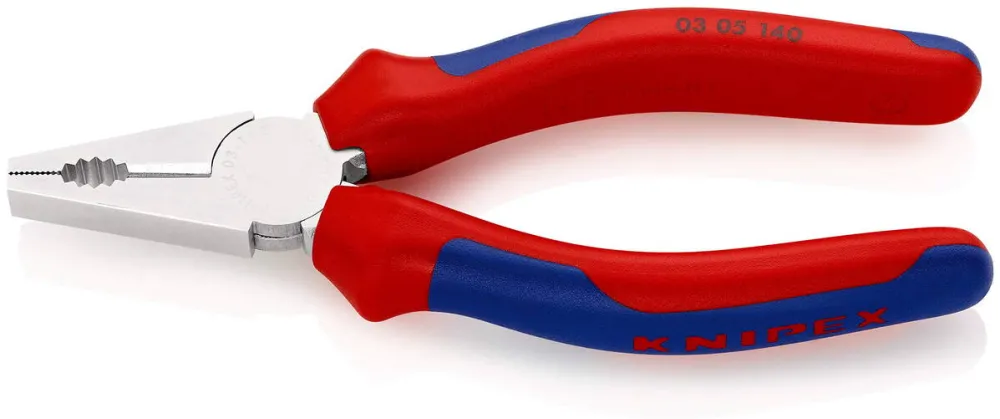 KNIPEX combination pliers chrome 140 mm 03 05 140