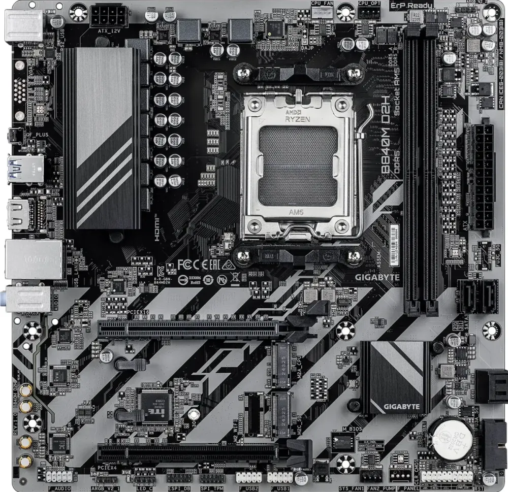 Placa de Baza GIGABYTE AMD AM5 B840M D2H