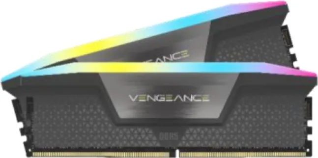 Memorie RAM Corsair Vengeance RGB Grey Intel XMP 3.0/AMD EXPO 64GB, DDR5-6000MHz, CL40, Dual Channel
