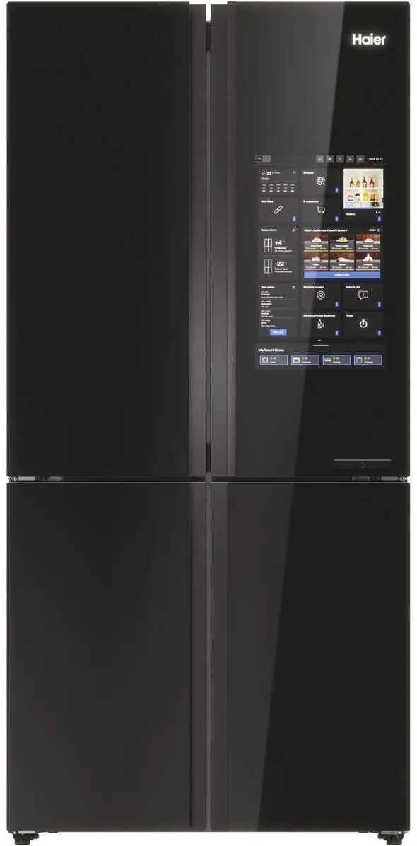 Frigider side by side Haier Cube HCW9919FSGB 586 l negru