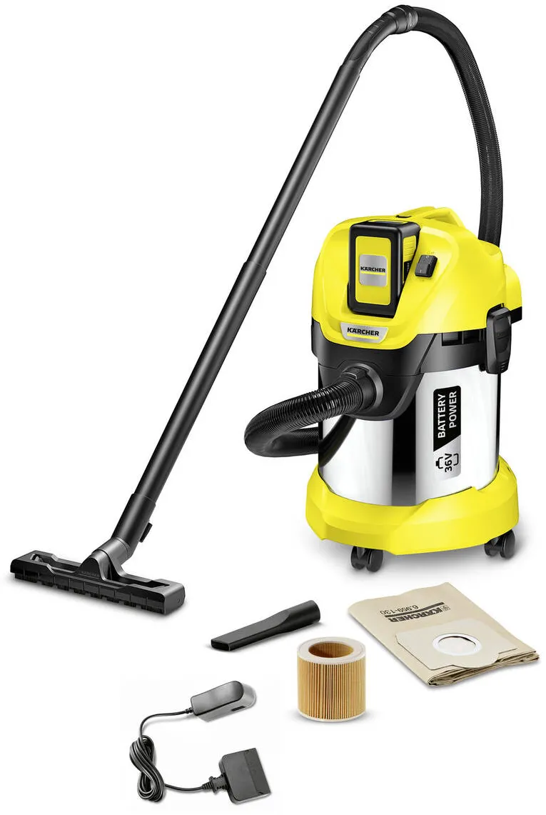 Aspirator Karcher multifunctional WD 3 Battery Premium Set