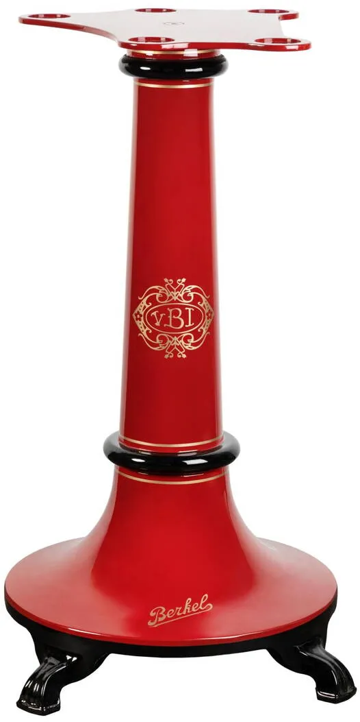 Piedestal pentru feliator Berkel B2 rosu