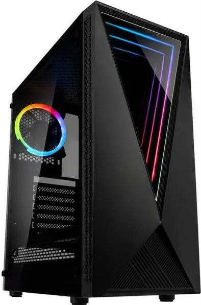 Carcasa PC Kolink VOID RGB Midi-Tower - Negru