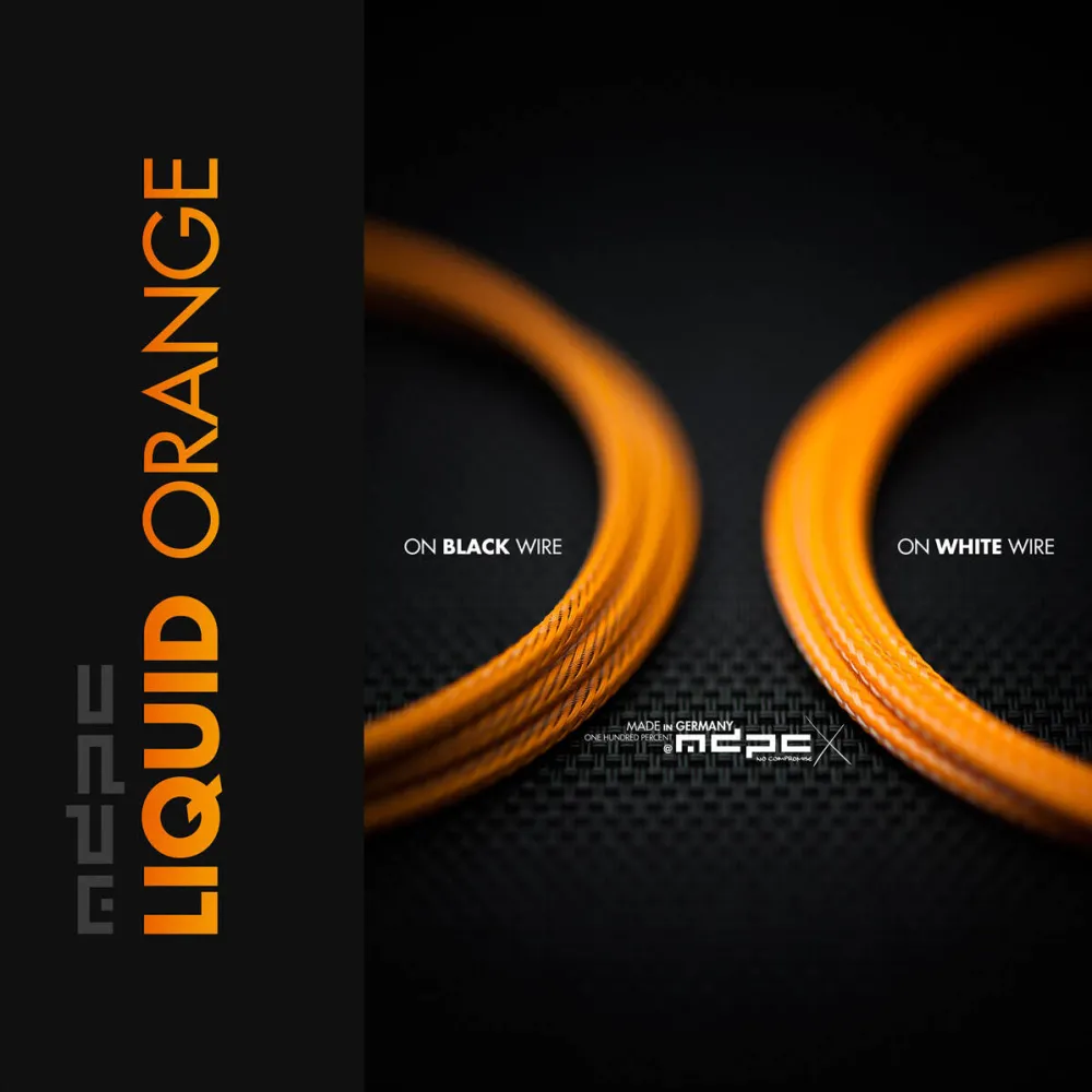Modding PC MDPC-X Sleeve Small - Liquid-Orange, 1m
