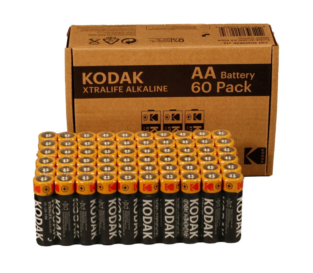 KODAK Baterie XTRALIFE alkaline AA (60 pack)