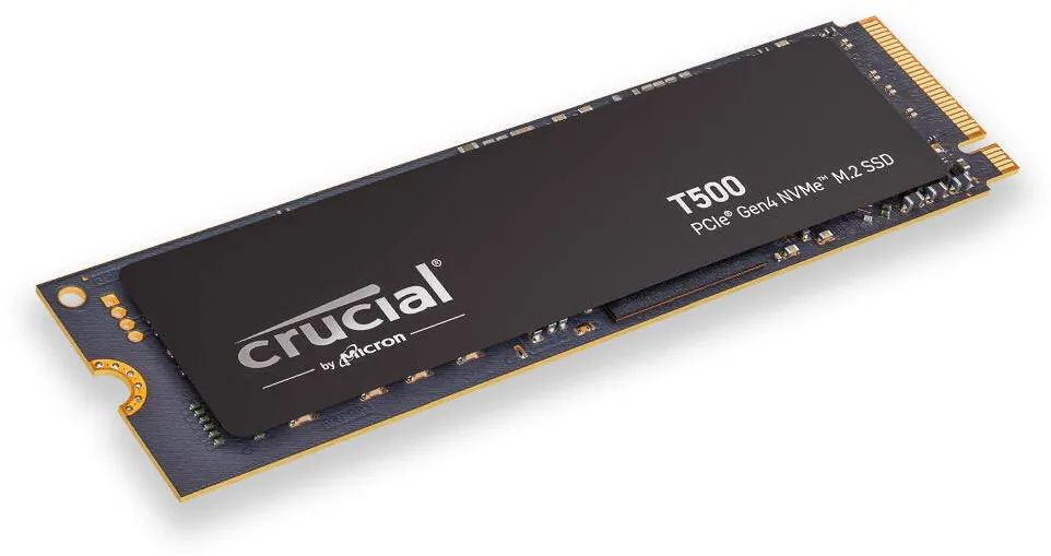 SSD Crucial T500 M.2 500GB PCIe Gen4x4 2280