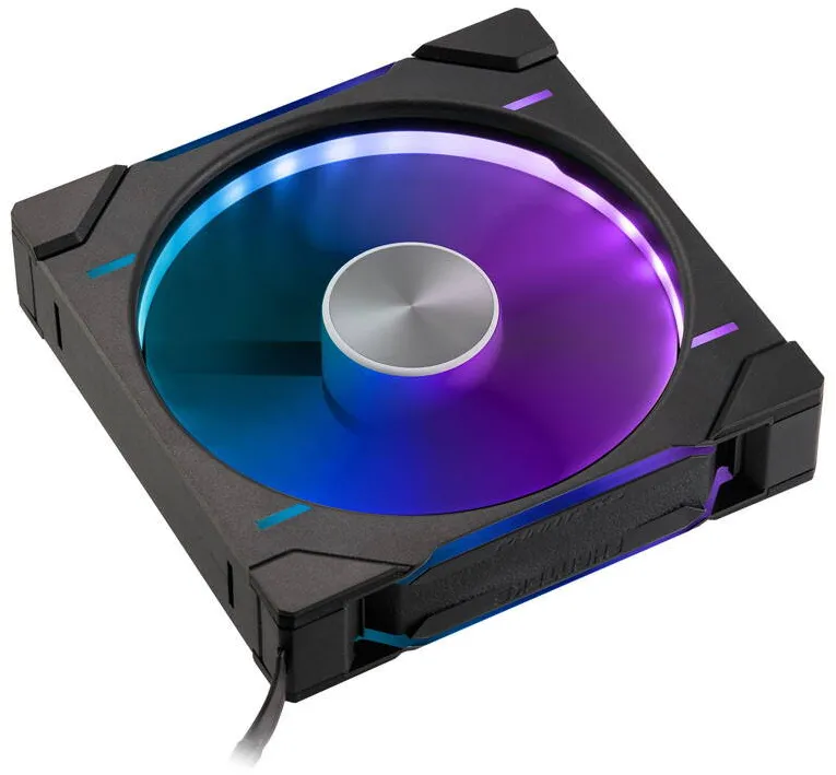 Phanteks D30 PWM Reverse Airflow, D-RGB - 140mm, Negru
