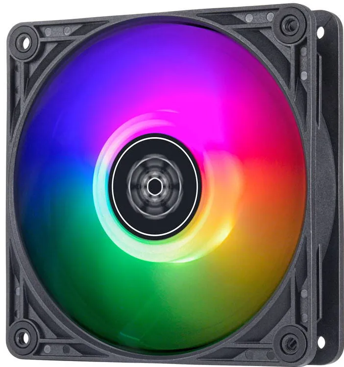 Silverstone VISTA Performance PWM, ARGB - 120 mm, Negru