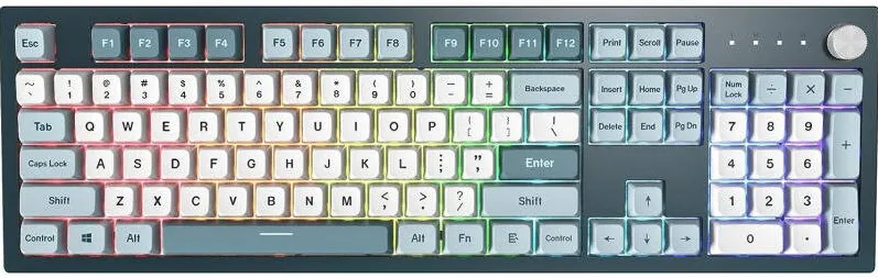 Tastatura Montech Gaming MKey Freedom RGB Gateron G Pro 2.0 Red Mecanica